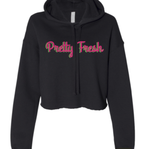 Pretty Fresh Women's Cropped Hoodie - Rave Edition